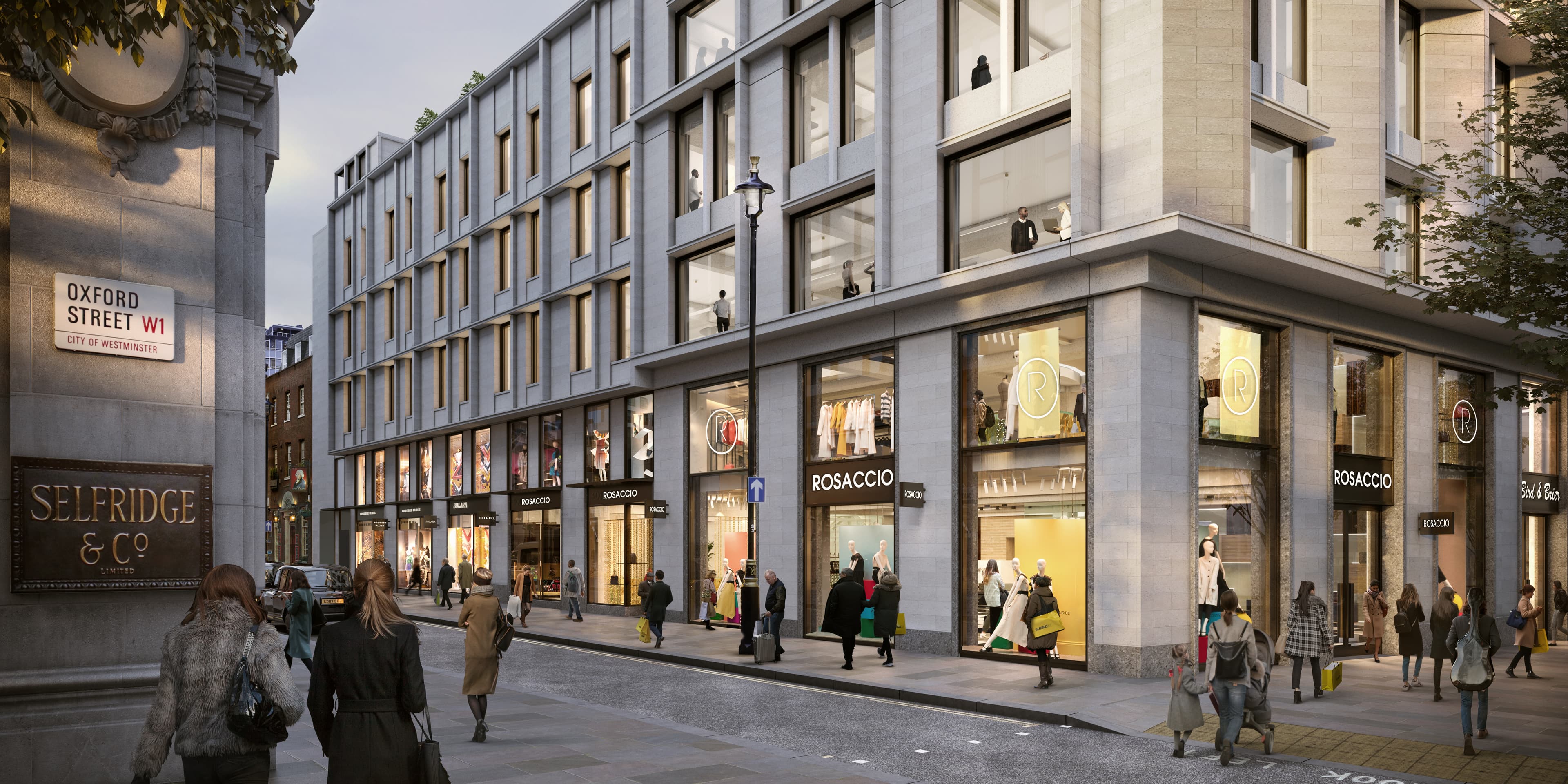 Fora Oxford St - Parcels Building