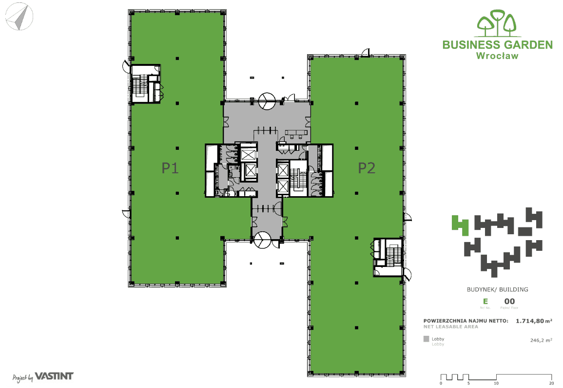 Office 840 m²