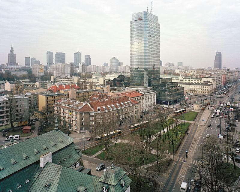 Blue Tower / Błękitny Wieżowiec