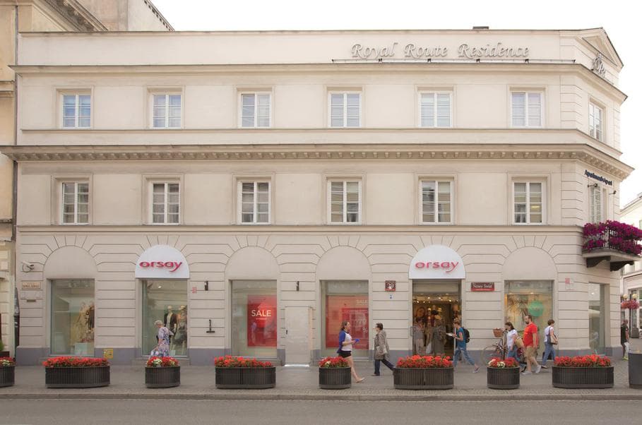 Odrestaurowana Kamienica Nowy Świat 29