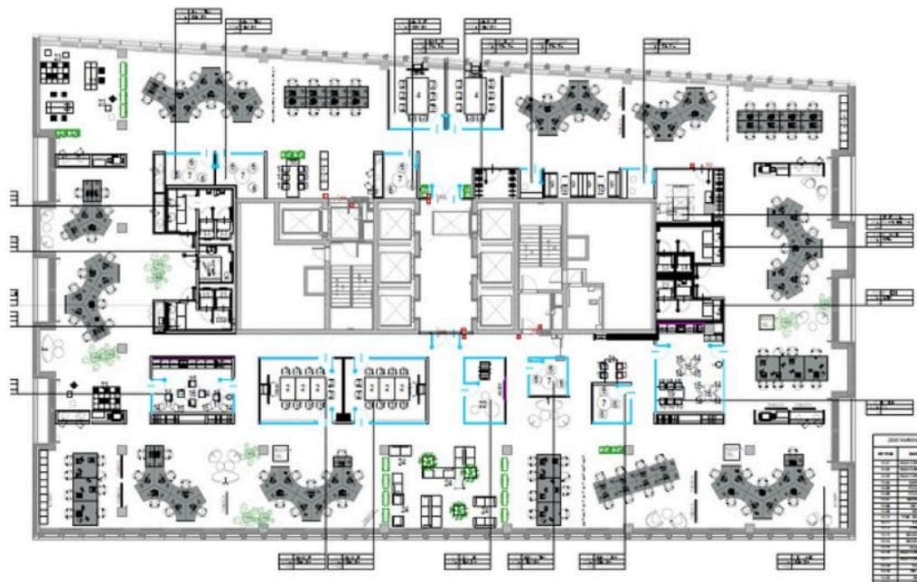 Office 560 m²