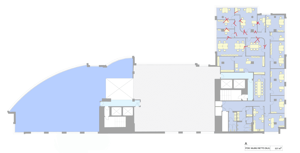 Office 537 m²