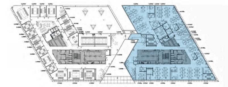 Office 1093 m²