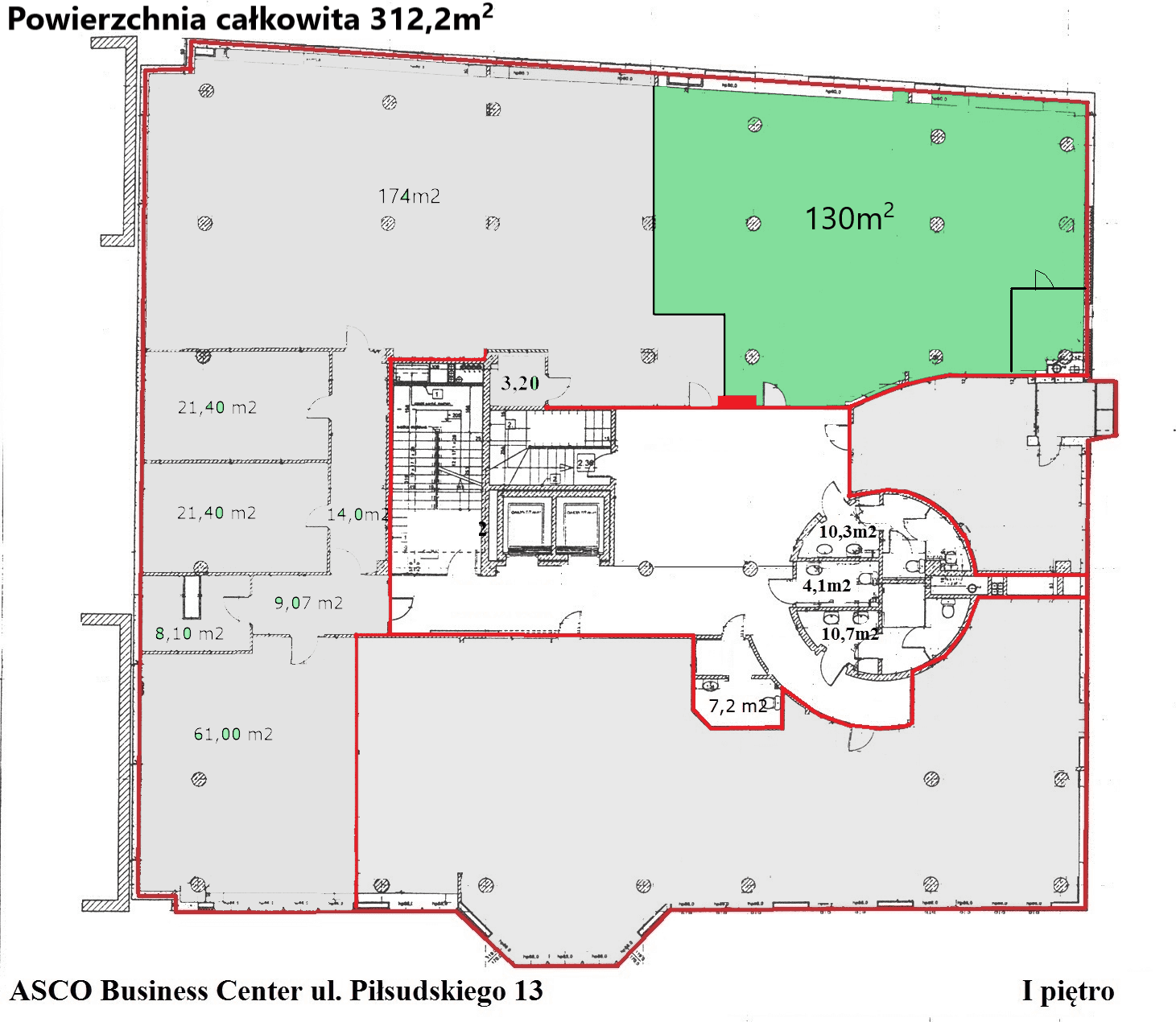 Office 130 m²