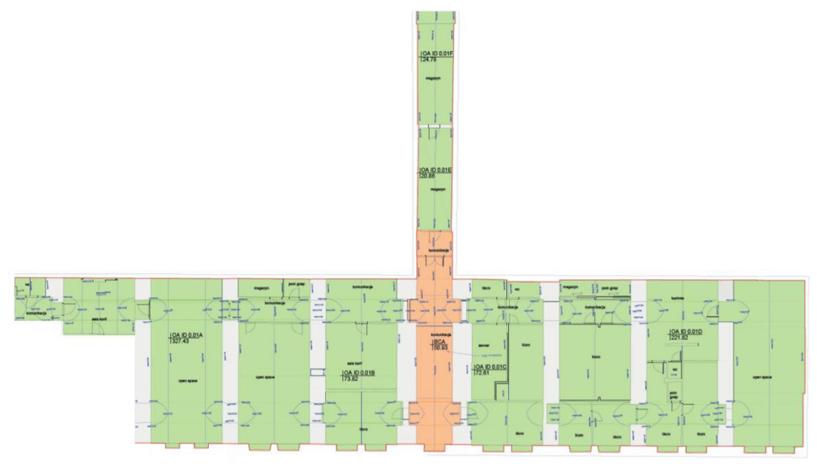 Office 540 m²