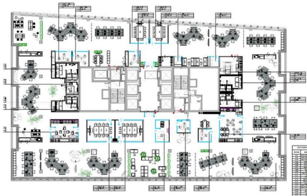 Office 779 m²