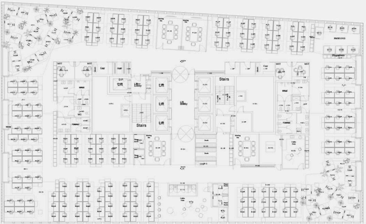 Office 1432 m²
