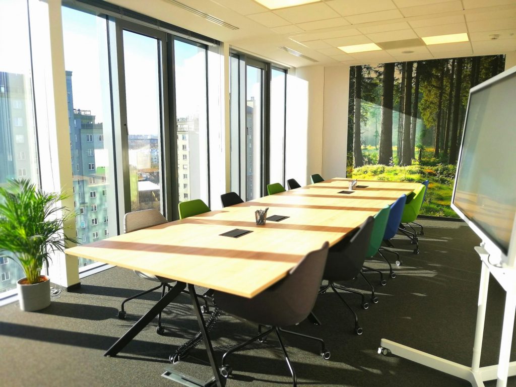 Bright meeting room at  InOffice Equator Business Center IV