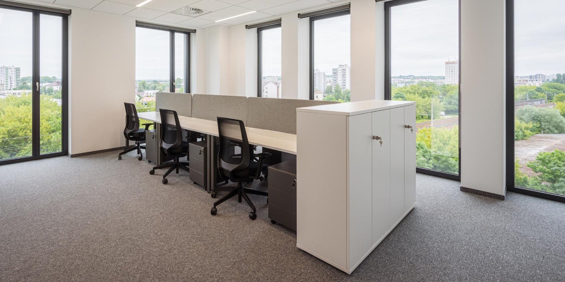 Office for 6 pers. in CitySpace O3 Business Campus