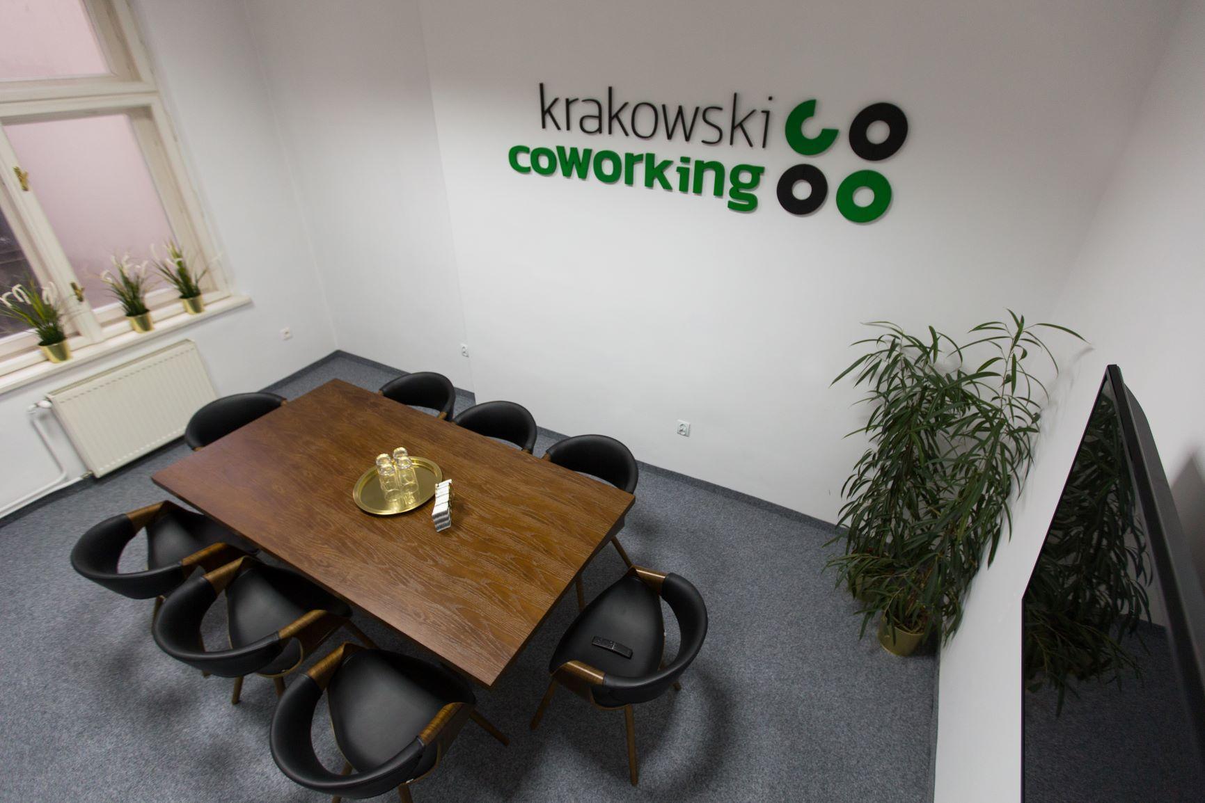 8 fős tárgyalóterem itt: Krakowski Coworking