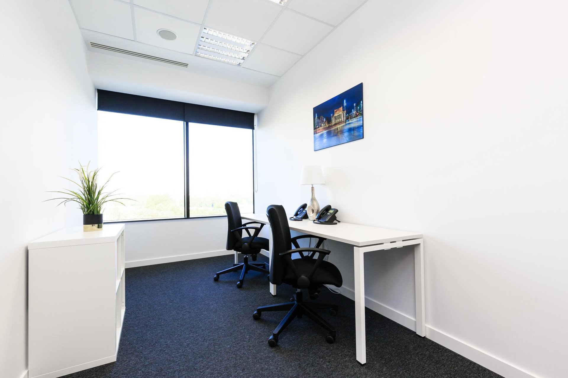 Office for 2 pers. in Regus Silesia Business Park