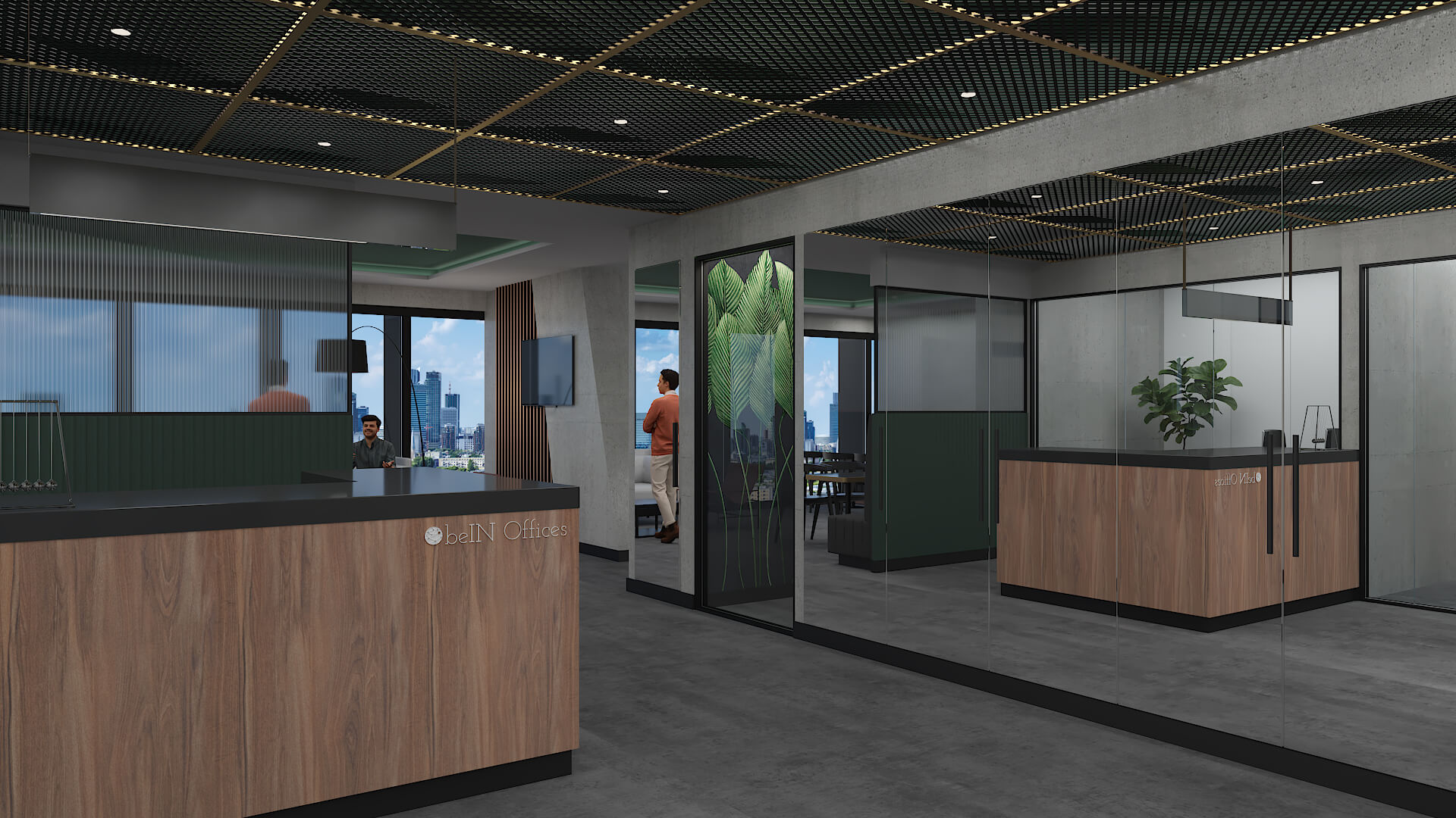 Office for 3 pers. in Central Point beIN Offices powered by BiznesHub  