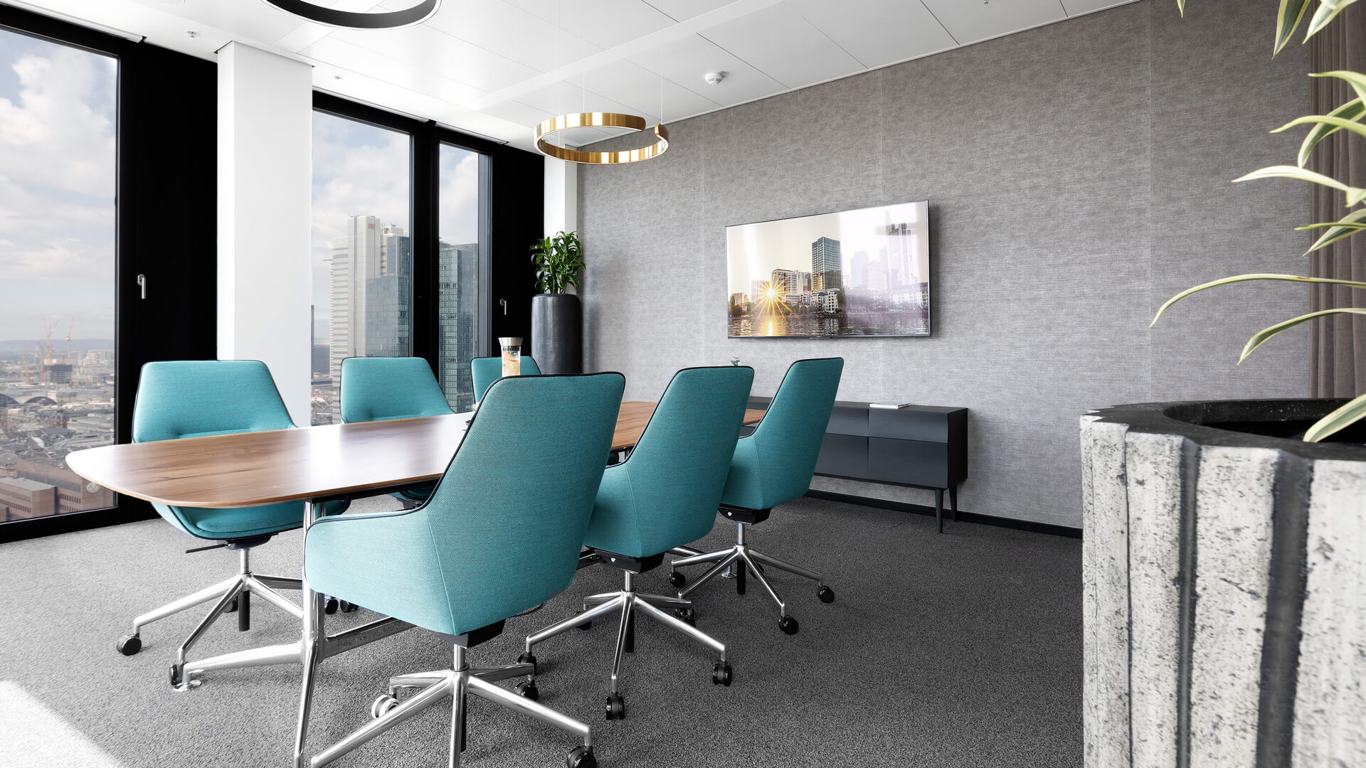 Meeting room for 8 pers. in CONTORA Frankfurt Winx Tower