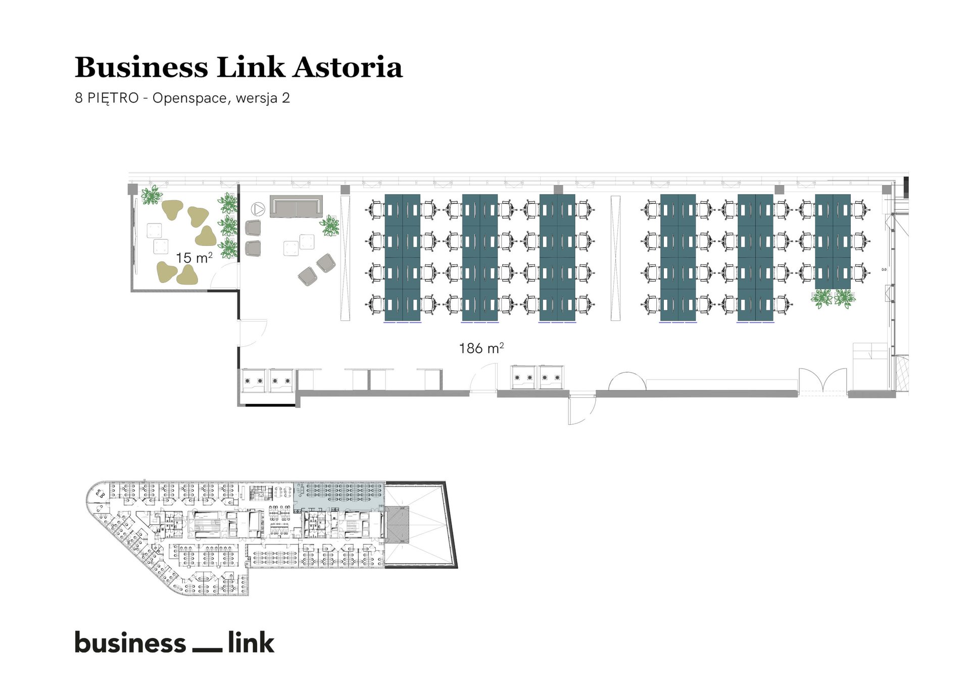45 fős iroda itt: Business Link Astoria