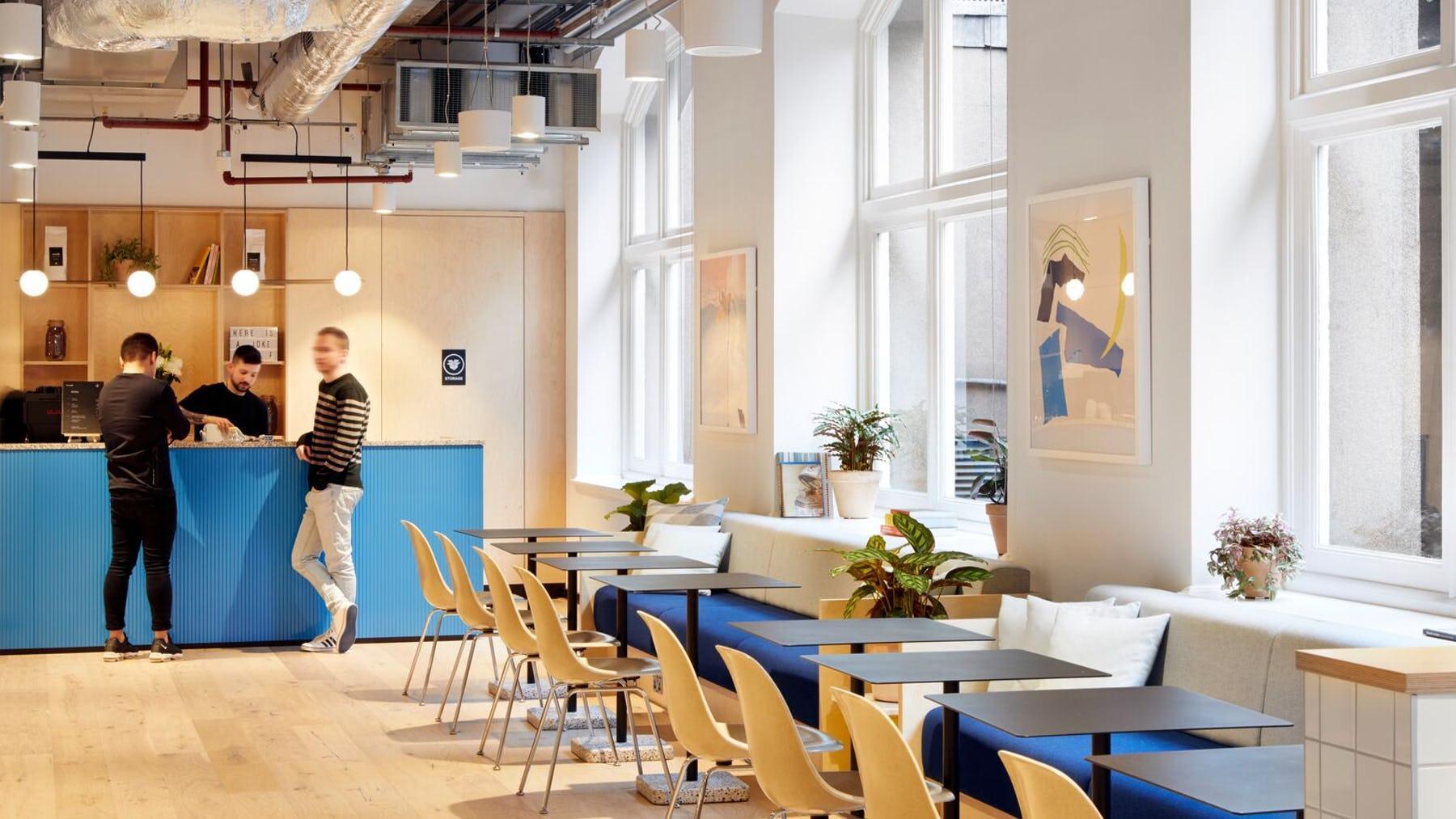 WeWork 1 Waterhouse Square beltere