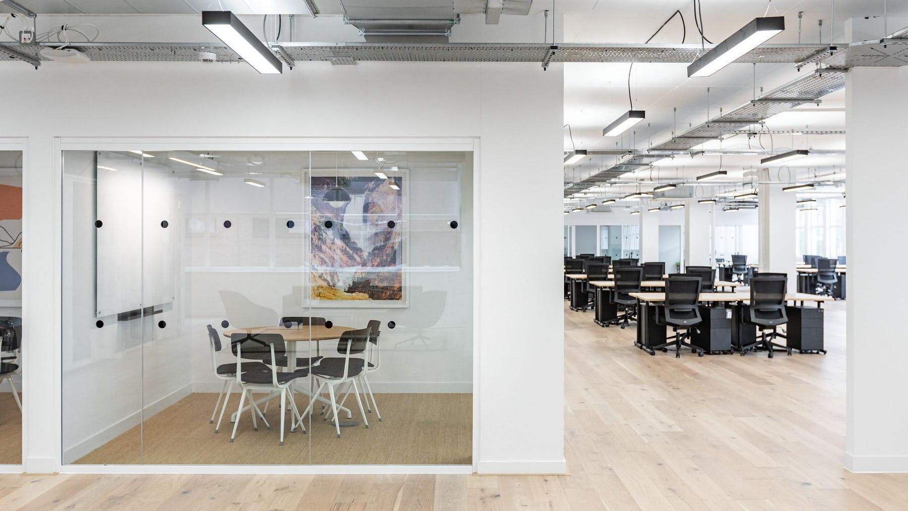 Interior of WeWork Discovery House