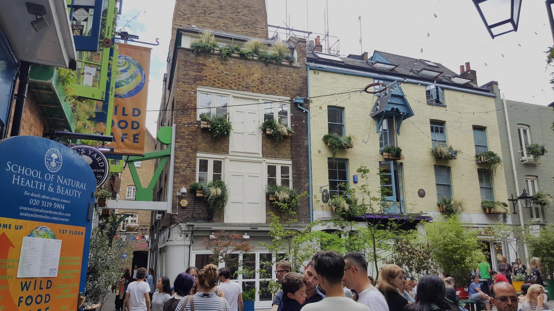 Exterior of WorkPad, 1 NEAL’S YARD - COVENT GARDEN