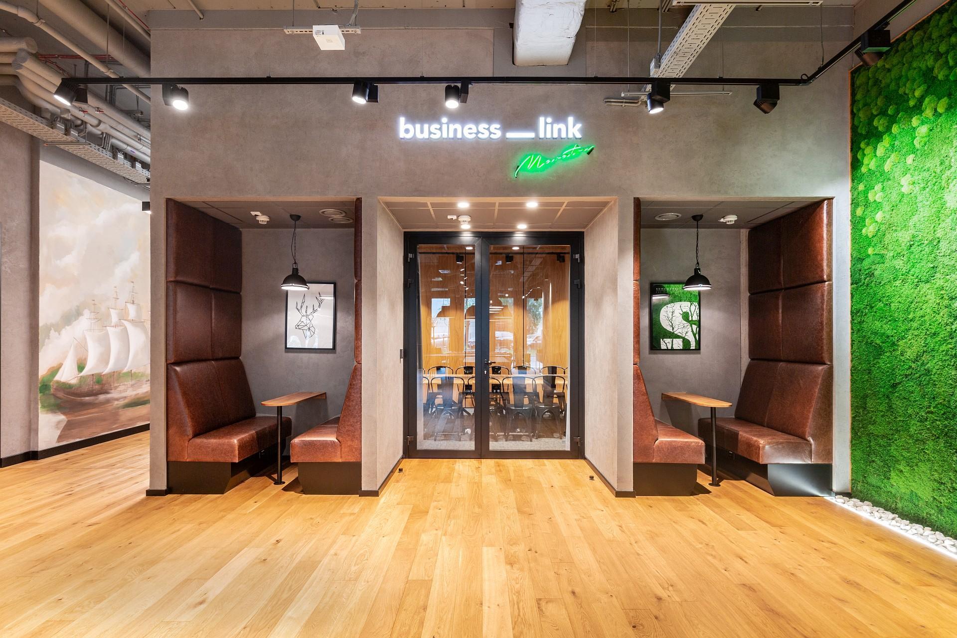 Interior of Business Link Maraton