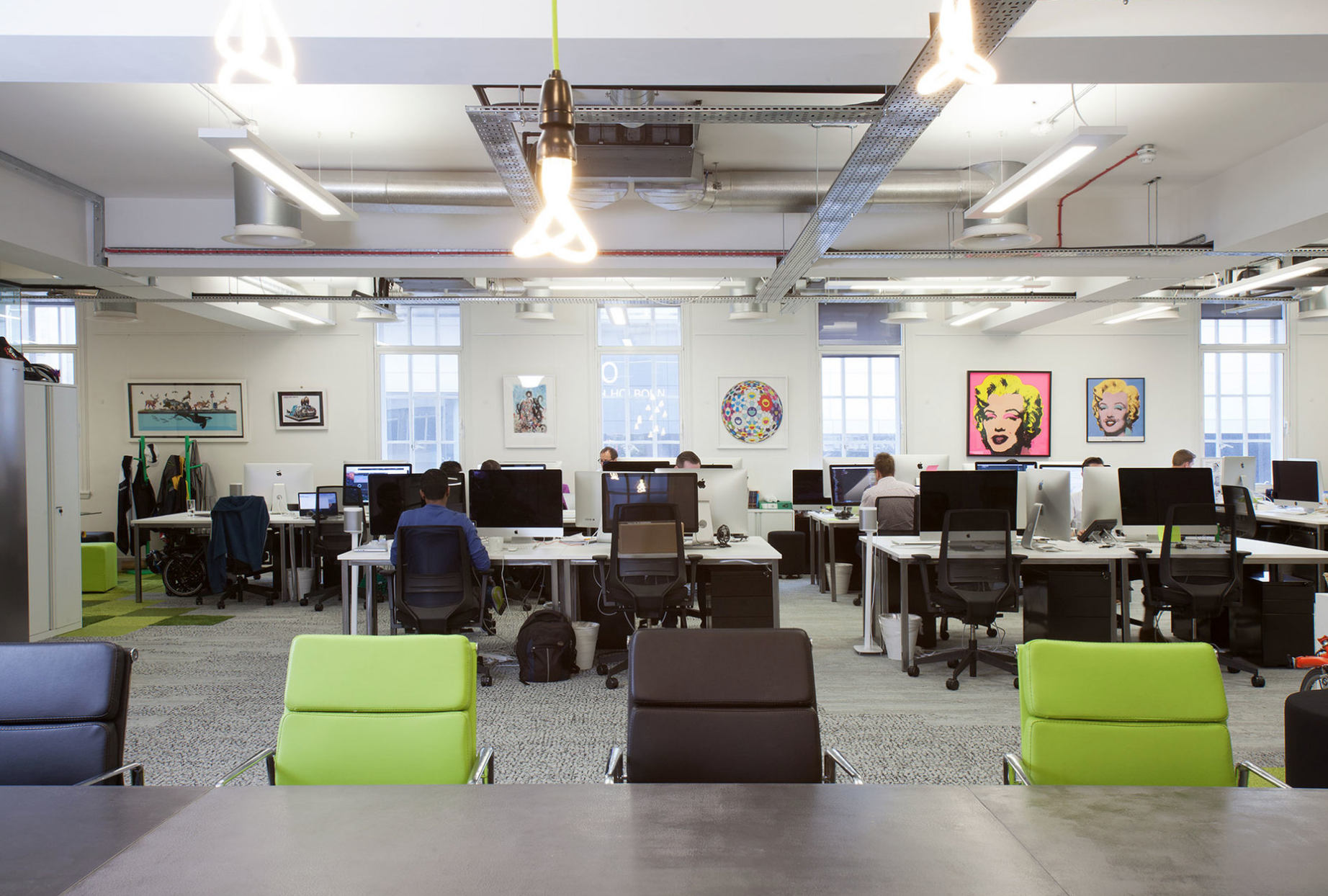 Interior of The Space - High Holborn
