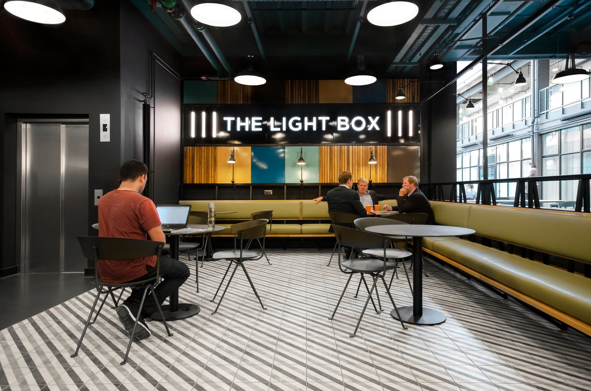 Interior of Workspace - The Light Box