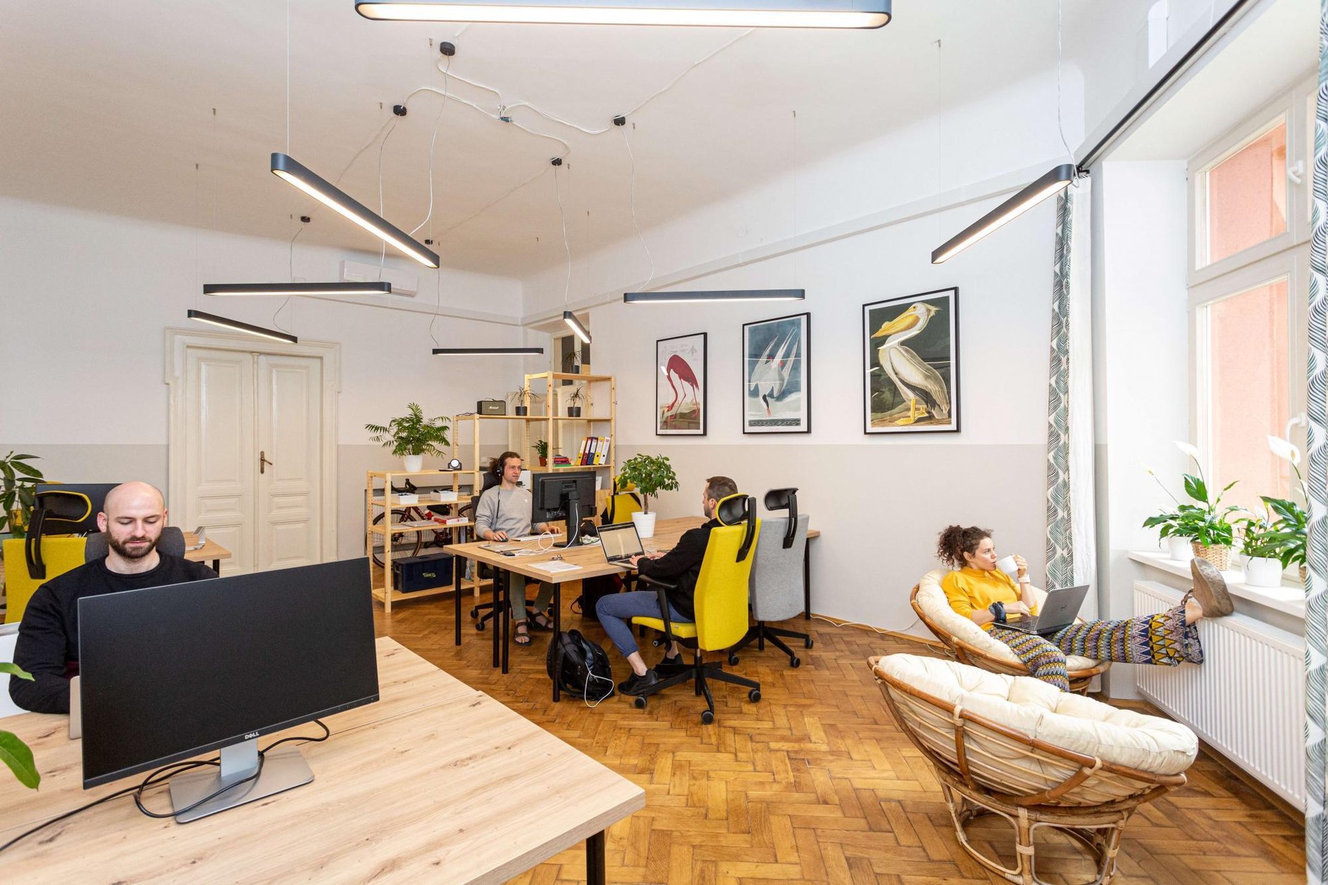 Interior of Kalafiornia Coworking & Offices