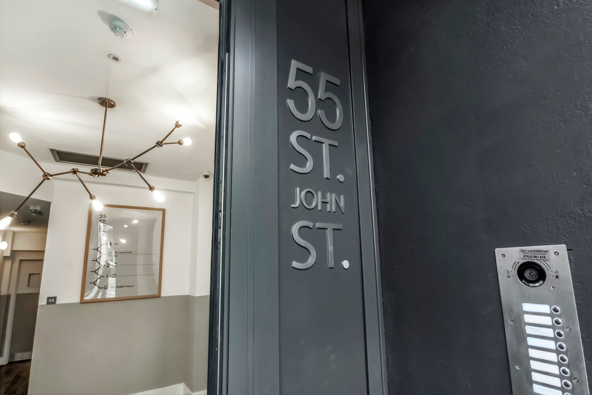 Interior of 55 St. John Street
