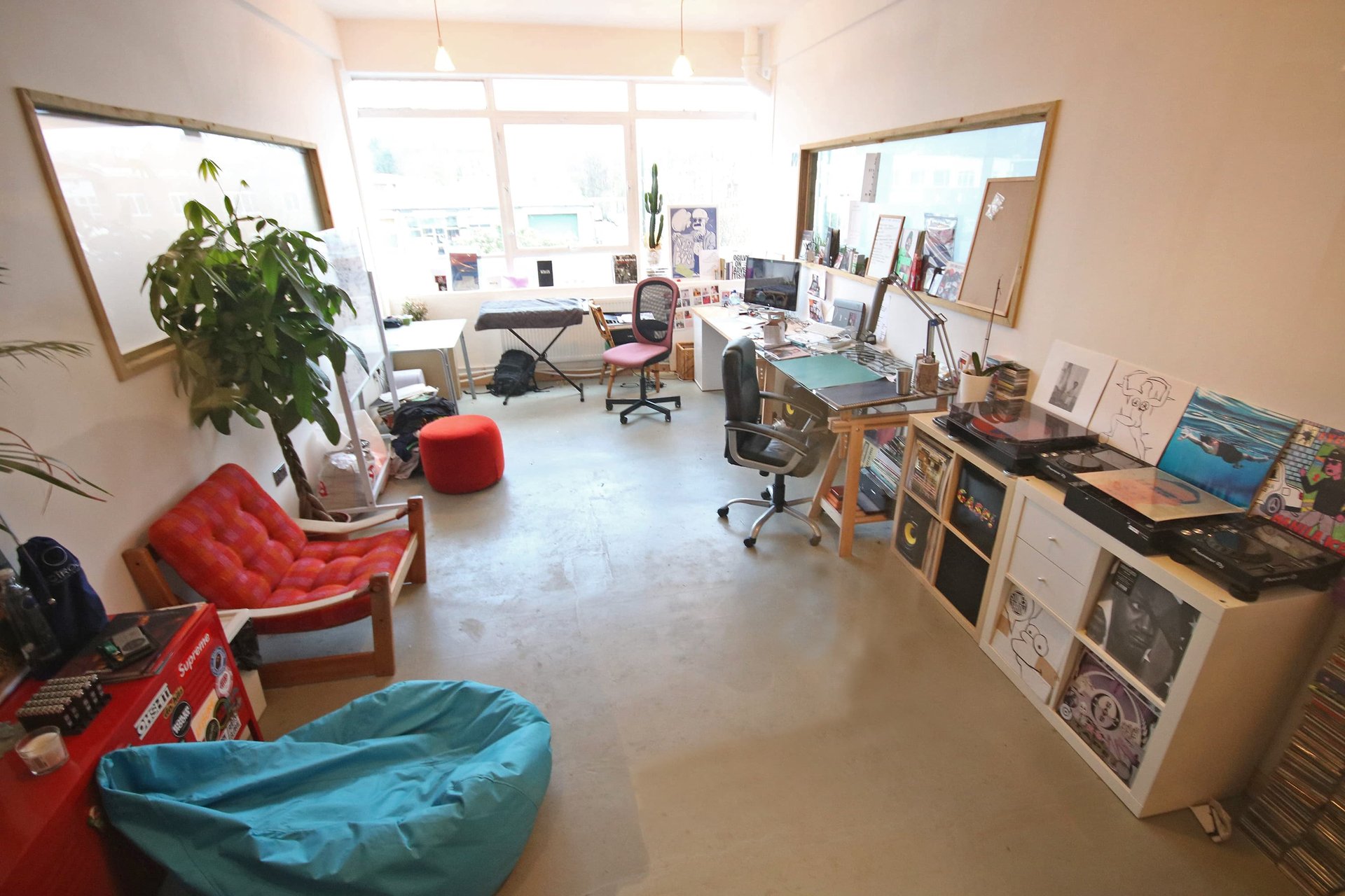 Interior of Main Yard Studios - Wimbledon