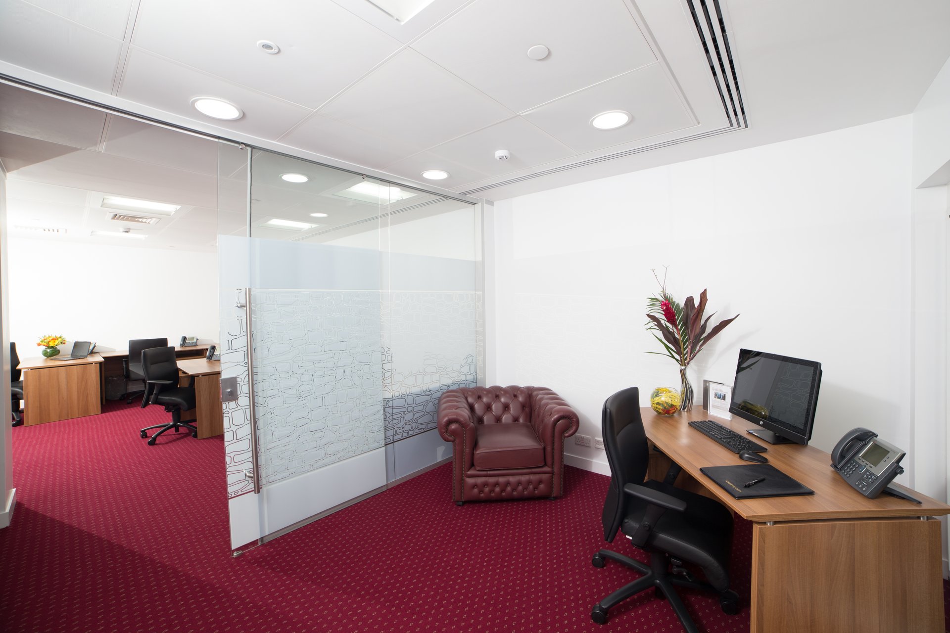 Interior of Servcorp: One Mayfair Place
