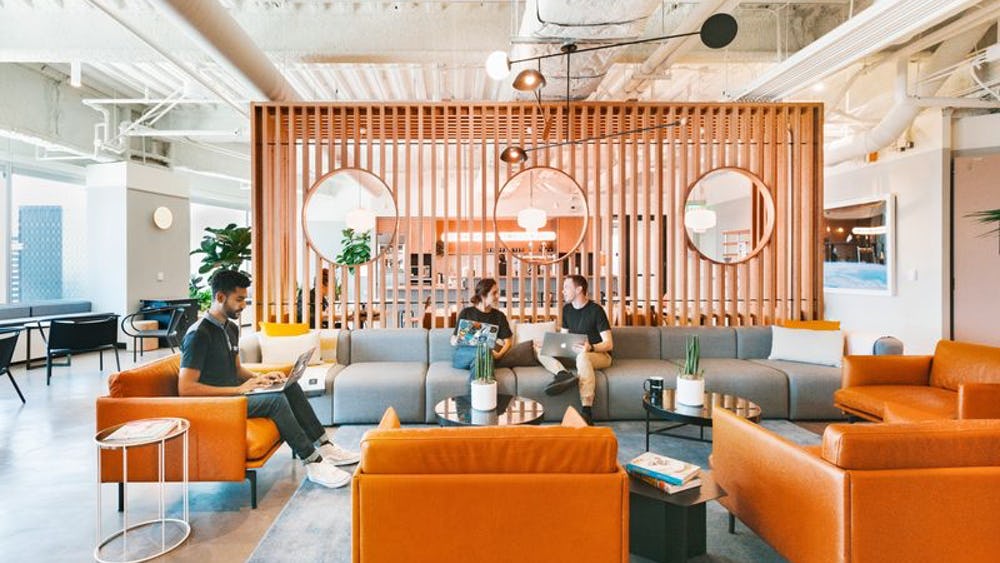 Wnętrza HQ by WeWork - Old Broad St