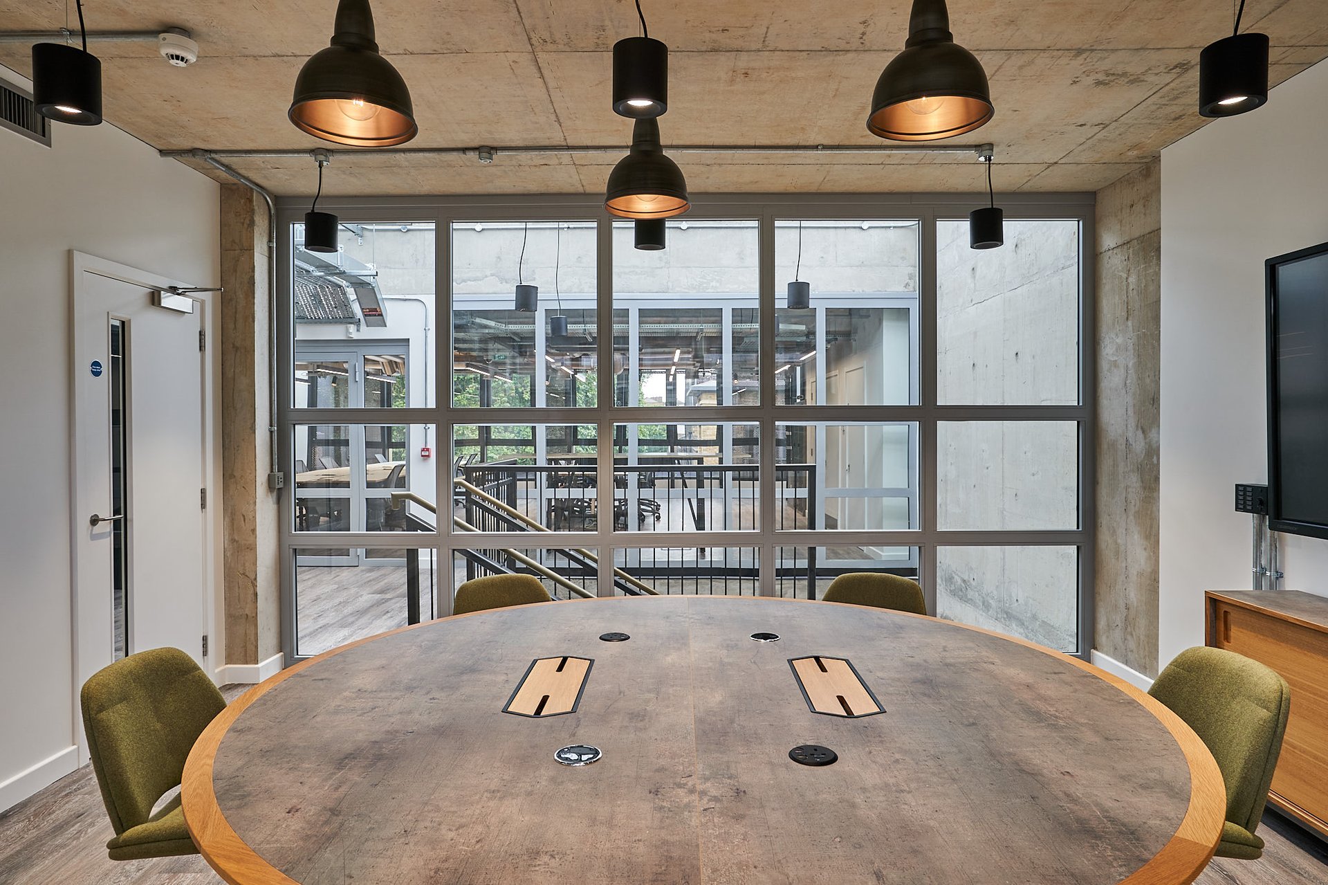 Interior of Boutique Workplace - Hoxton Square