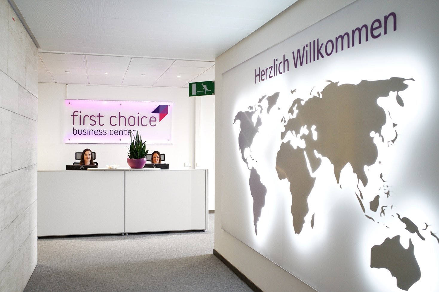 Interior of First Choice Business Center Essen
