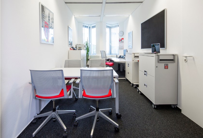 Interior of Ecos Office Center Gustav-Stresemann-Ring 