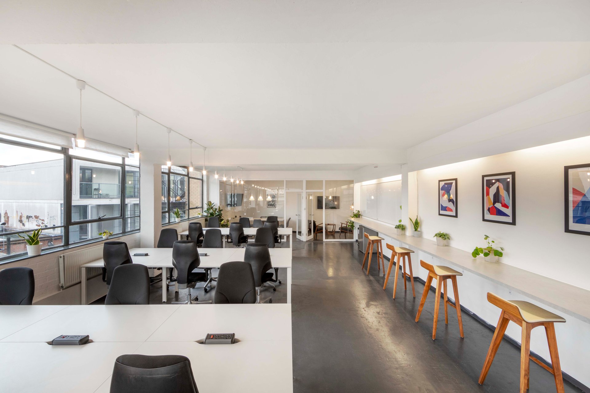 Interior of Canvas Offices - Bethnal Green Road
