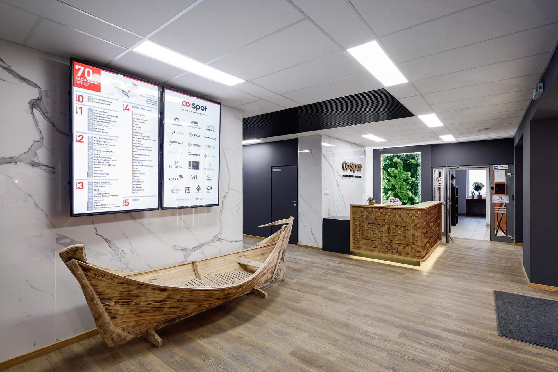 CoSpot office and coworking kültere