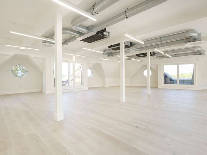 Interior of Workspace - Richmond - Evergreen Studios