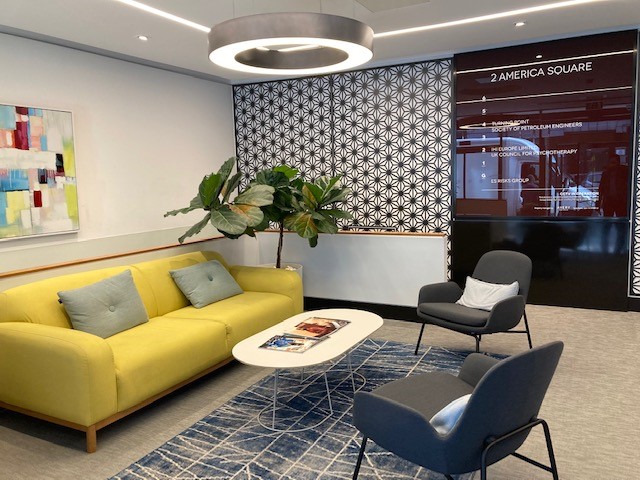 Interior of One Avenue Group Managed - America Sq