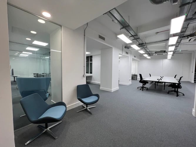 Interior of Workplace Plus - Kingsway