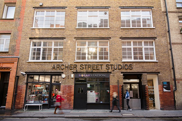 Wnętrza Workspace - Archer Street Studios