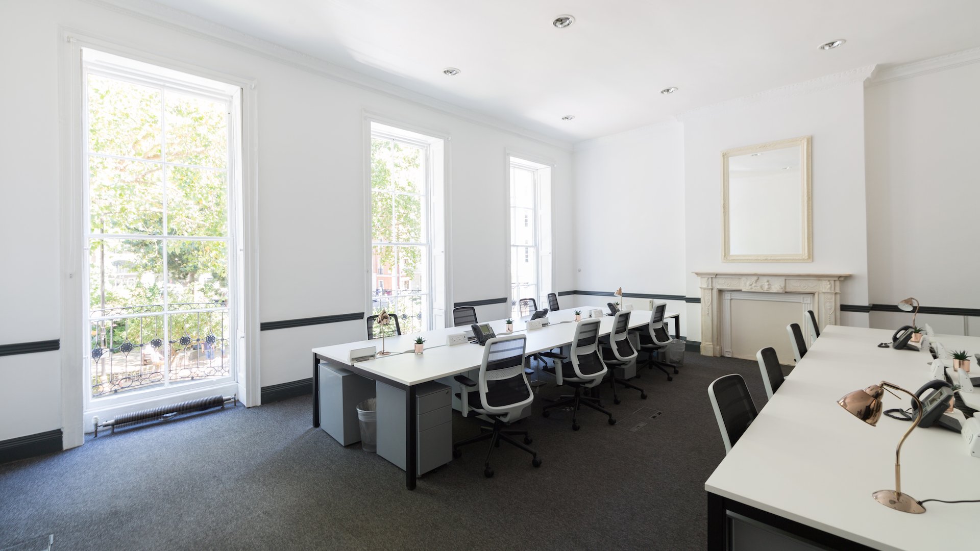Interior of Boutique Workplace - 35 Soho Square