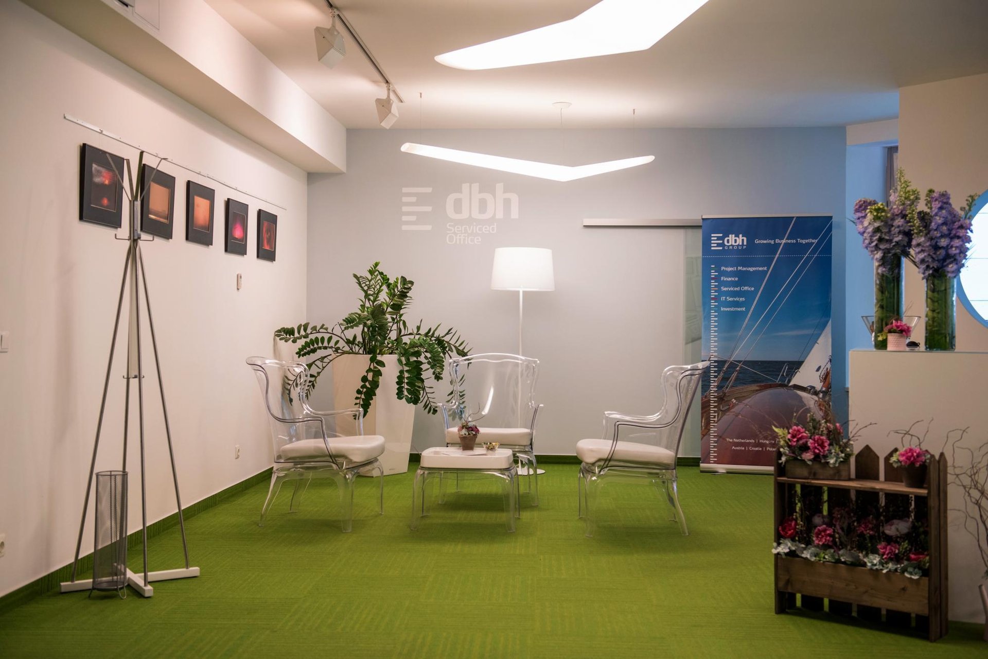 Interior of DBH Serviced Office GreenPoint