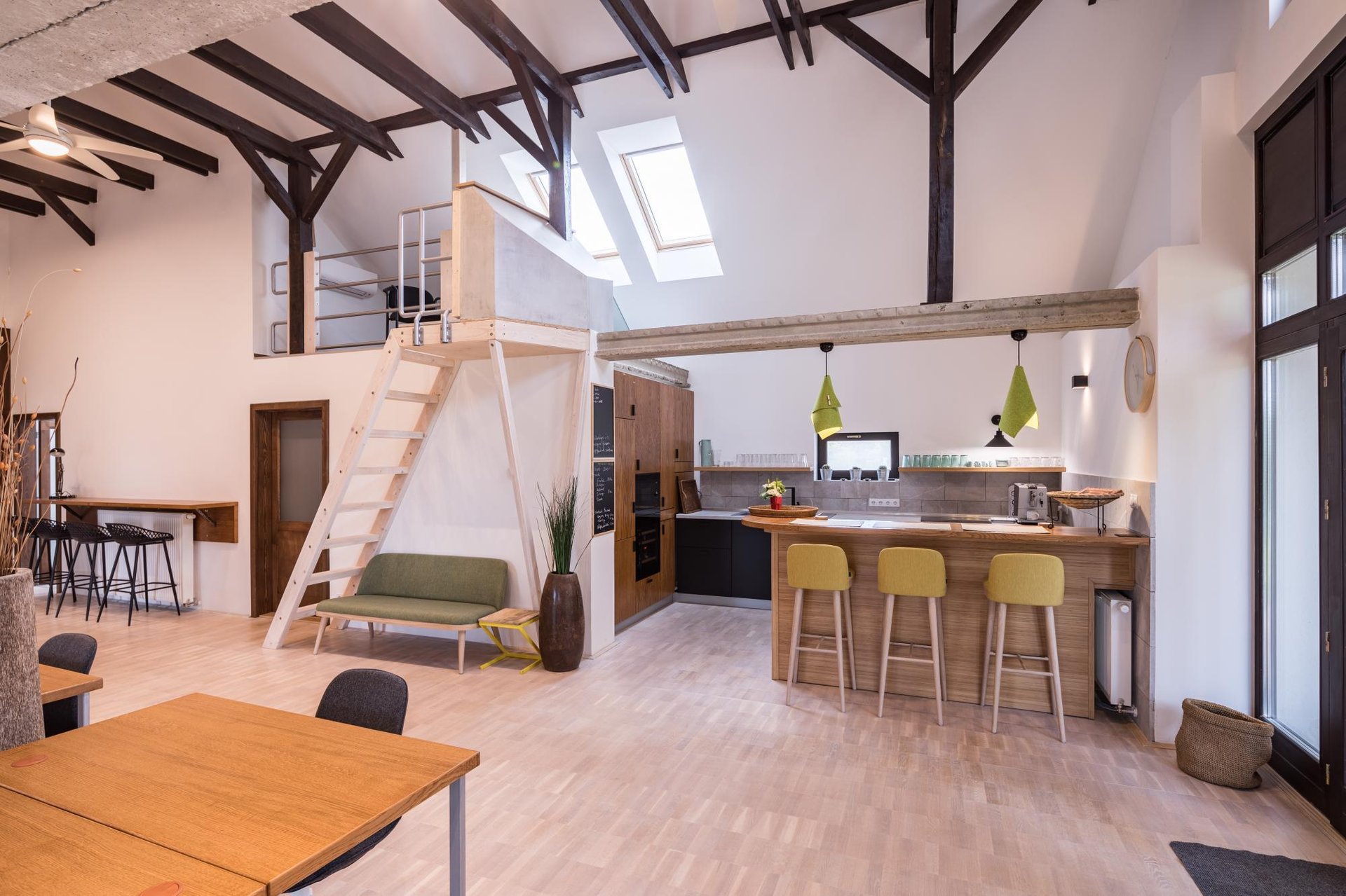 Interior of PortusHome Coworking & Coliving