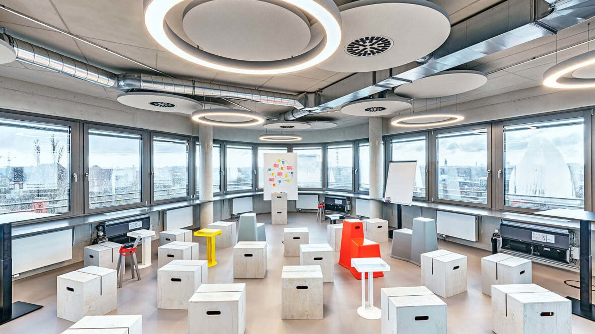 Interior of Design Offices EUREF-Campus 22