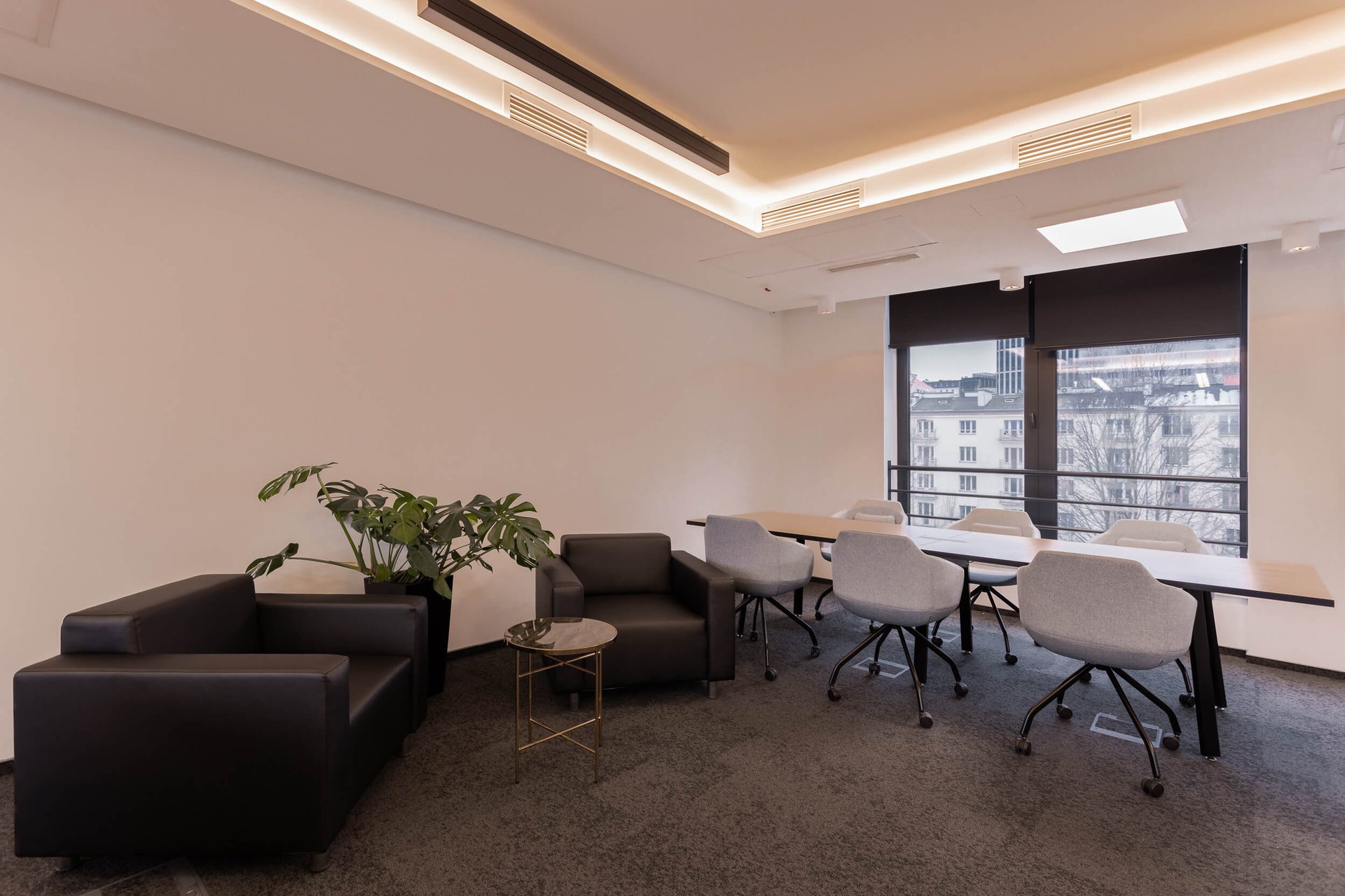 Interior of OmniOffice - Carpathia Office House